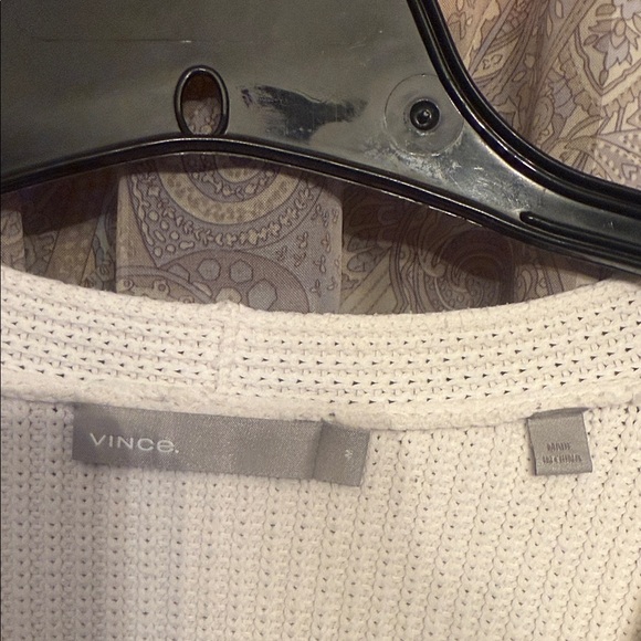 Vince White V-Neck Sweater - Picture 2 of 8